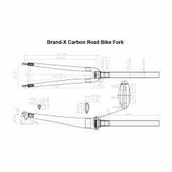 Brand-X Carbon Road Bike Fork -Outlet Bremser Store Brand X20Carbon20Road20Fork