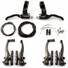 Clarks V-Brake Calipers + Levers Set