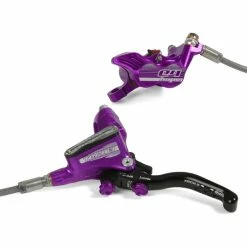 Hope Tech 3 E4 Disc Brake (Without Rotor) -Outlet Bremser Store Hope Tech 3 E4 Brake No Rotor Disc Brake Callipers Purple 2019 T3E4PUBFR