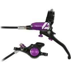 Hope Tech 4 Trial Zone No.9 Brake - No Rotor -Outlet Bremser Store Hope Tech 4 Trial Zone No 9 Brake No Rotor Disc Brake Callipers Purple T4TZR9L 1