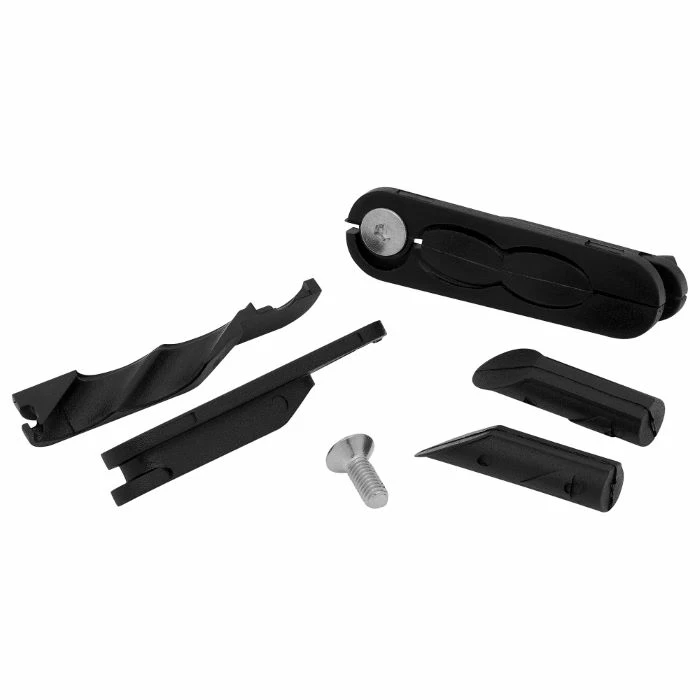 Nukeproof Megawatt Alloy Downtube Cable Guide Kit 1 Nukeproof Megawatt Alloy Downtube Cable Guide Kit