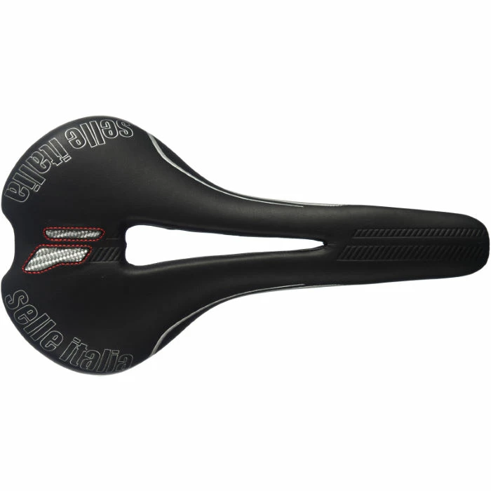 Selle Italia Flite Flow Sadel Med Titaniumskinner 1 Selle Italia Flite Flow Sadel Med Titaniumskinner